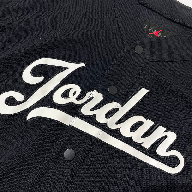 【中古品】【メンズ】 AIR JORDAN エアジョーダン FLIGHT MVP BASEBALL TOP JERSEY ”BLACK" FN4663-010 フライト MVP ベースボールトップ 半袖 シャツ トップス 148-260826-yo-06-teih サイズ：XL カラー：ブラック 万代Net店