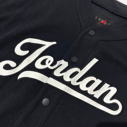 【中古品】【メンズ】 AIR JORDAN エアジョーダン FLIGHT MVP BASEBALL TOP JERSEY ”BLACK" FN4663-010 フライト MVP ベースボールトップ 半袖 シャツ トップス 148-260826-yo-06-teih サイズ：XL カラー：ブラック 万代Net店