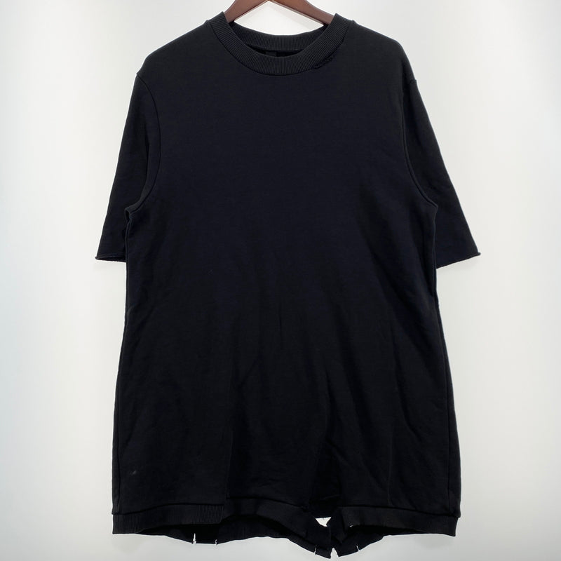 【中古品】【メンズ】 FIRST AID TO THE INJURED ファースト エイド トゥ ザ インジュアード DAMAGE S/S SWEAT ダメージ ショートスリーブ スウェット 半袖 トップス トレーナー 141-260824-sa-18-tei サイズ：4 カラー：ブラック 万代Net店