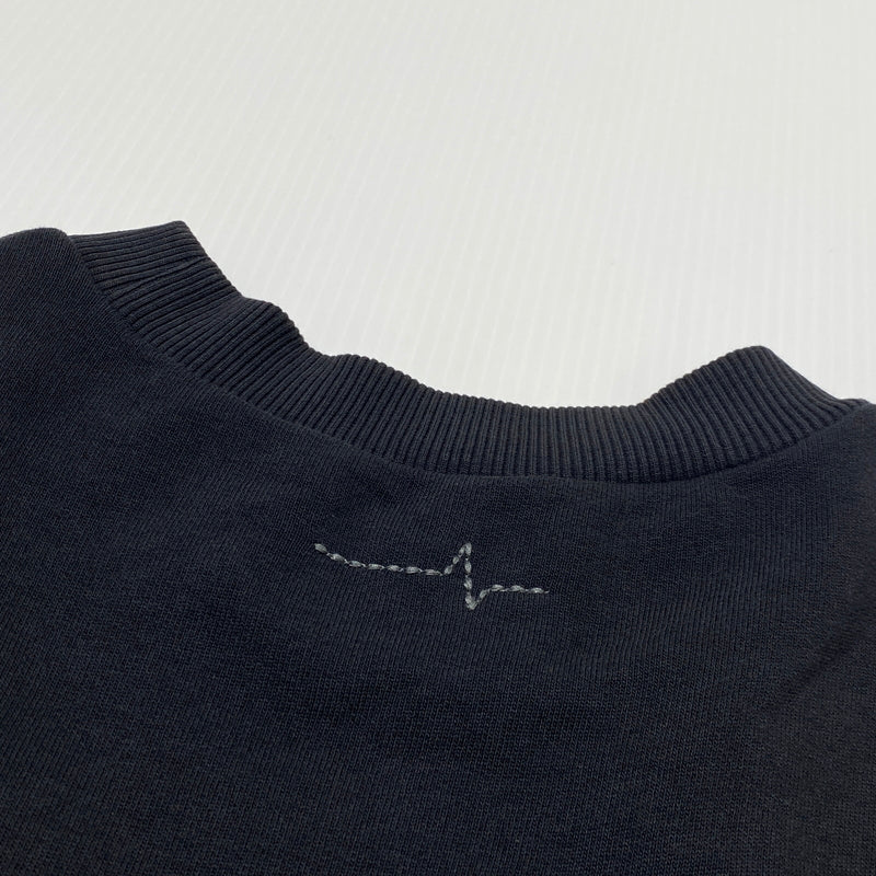 【中古品】【メンズ】 FIRST AID TO THE INJURED ファースト エイド トゥ ザ インジュアード DAMAGE S/S SWEAT ダメージ ショートスリーブ スウェット 半袖 トップス トレーナー 141-260824-sa-18-tei サイズ：4 カラー：ブラック 万代Net店