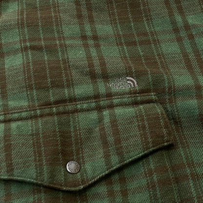 【中古品】【メンズ】 THE NORTH FACE PURPLE LABEL ザノースフェイス パープル レーベル FLANNEL PLAID FIELD SHIRT NT3266N フランネル シャツ 144-260819-sa-06-teih サイズ：XL カラー：グリーンチェック 万代Net店
