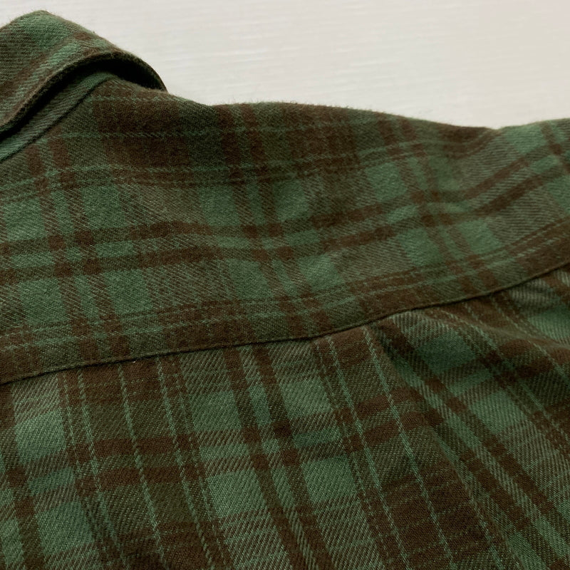 【中古品】【メンズ】 THE NORTH FACE PURPLE LABEL ザノースフェイス パープル レーベル FLANNEL PLAID FIELD SHIRT NT3266N フランネル シャツ 144-260819-sa-06-teih サイズ：XL カラー：グリーンチェック 万代Net店