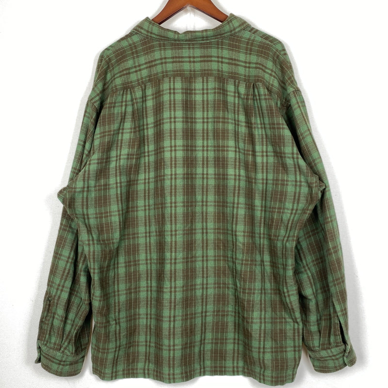 【中古品】【メンズ】 THE NORTH FACE PURPLE LABEL ザノースフェイス パープル レーベル FLANNEL PLAID FIELD SHIRT NT3266N フランネル シャツ 144-260819-sa-06-teih サイズ：XL カラー：グリーンチェック 万代Net店
