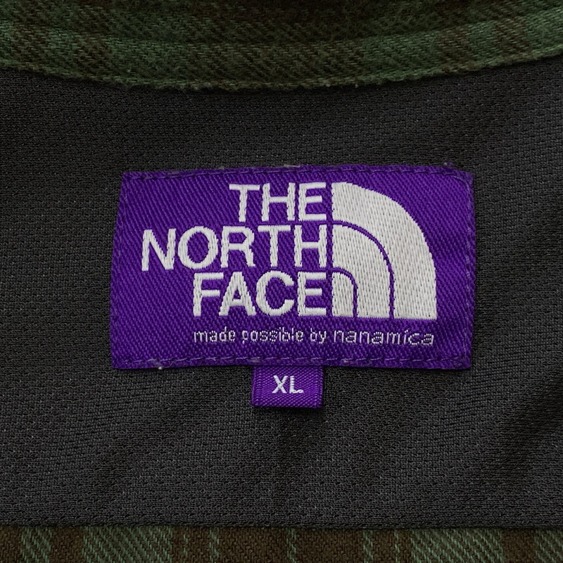 【中古品】【メンズ】 THE NORTH FACE PURPLE LABEL ザノースフェイス パープル レーベル FLANNEL PLAID FIELD SHIRT NT3266N フランネル シャツ 144-260819-sa-06-teih サイズ：XL カラー：グリーンチェック 万代Net店