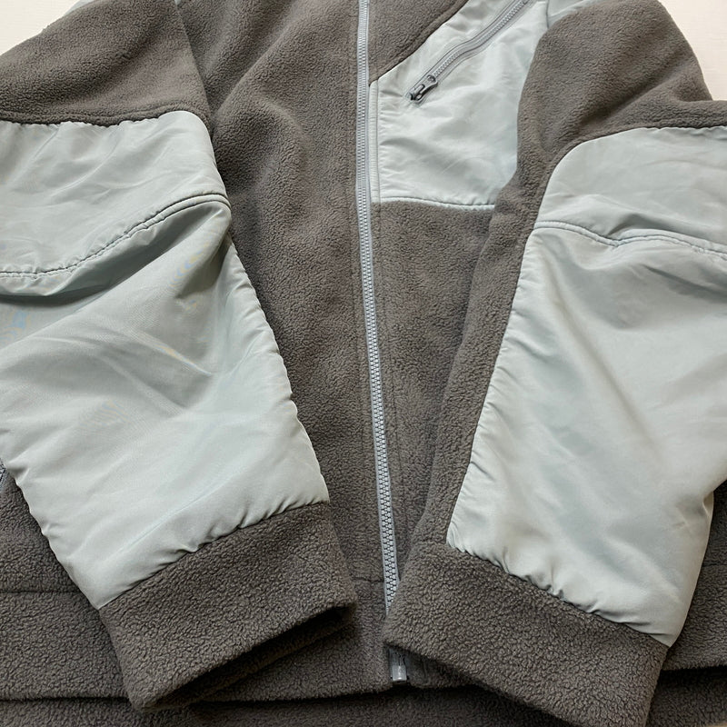 【中古品】【メンズ】 MARMOT マーモット× THE APARTMENT ジ アパートメント 別注コラボ 90's FLEECE JACKET TOUQJL39 90年代 フリース ジャケット アウター 144-260819-sa-12-teih サイズ：XXXL カラー：ブルーグレー 万代Net店