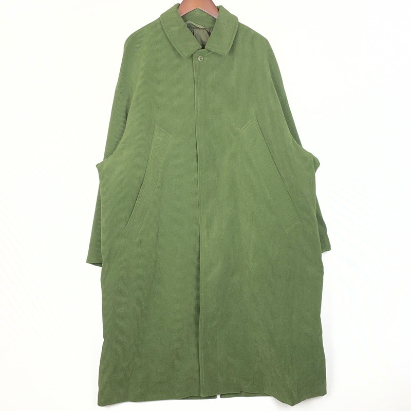 【中古品】【メンズ】 FRESH SERVICE フレッシュ サービス 22AW SOLOTEX CORDUROY UTILITY POCKET OVER COAT 2022年秋冬 ソロテックス コーデュロイ ユーティリティ ポケット オーバー コート アウター 140-260819-sa-10-teih サイズ：L カラー：グリーン 万代Net店