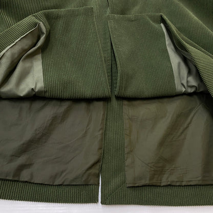【中古品】【メンズ】 FRESH SERVICE フレッシュ サービス 22AW SOLOTEX CORDUROY UTILITY POCKET OVER COAT 2022年秋冬 ソロテックス コーデュロイ ユーティリティ ポケット オーバー コート アウター 140-260819-sa-10-teih サイズ：L カラー：グリーン 万代Net店