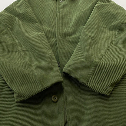 【中古品】【メンズ】 FRESH SERVICE フレッシュ サービス 22AW SOLOTEX CORDUROY UTILITY POCKET OVER COAT 2022年秋冬 ソロテックス コーデュロイ ユーティリティ ポケット オーバー コート アウター 140-260819-sa-10-teih サイズ：L カラー：グリーン 万代Net店
