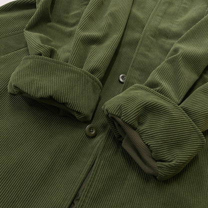【中古品】【メンズ】 FRESH SERVICE フレッシュ サービス 22AW SOLOTEX CORDUROY UTILITY POCKET OVER COAT 2022年秋冬 ソロテックス コーデュロイ ユーティリティ ポケット オーバー コート アウター 140-260819-sa-10-teih サイズ：L カラー：グリーン 万代Net店
