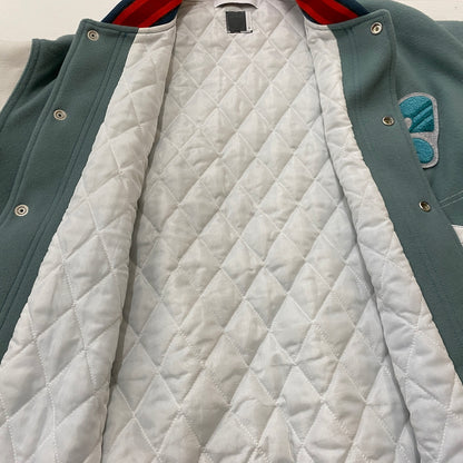 【中古品】【メンズ】 FACETASM ファセッタズム PATCHED STADIUM JACKET KR-JK-M02 パッチド スタジアム ジャケット アウター 140-260819-sa-09-teih サイズ：5 カラー：ミントホワイト 万代Net店