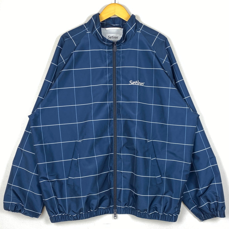 【中古品】【メンズ】 SETEINN スティン GAME JACKET 25S-23 ゲーム ジャケット アウター 140-260819-sa-07-teih サイズ：XL カラー：ネイビー 万代Net店