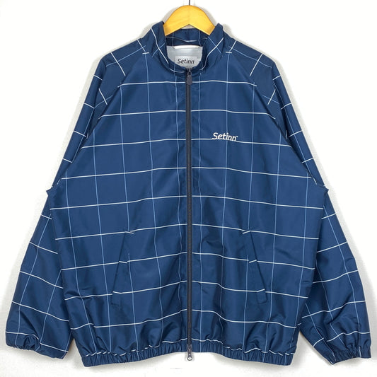 【中古品】【メンズ】 SETEINN スティン GAME JACKET 25S-23 ゲーム ジャケット アウター 140-260819-sa-07-teih サイズ：XL カラー：ネイビー 万代Net店