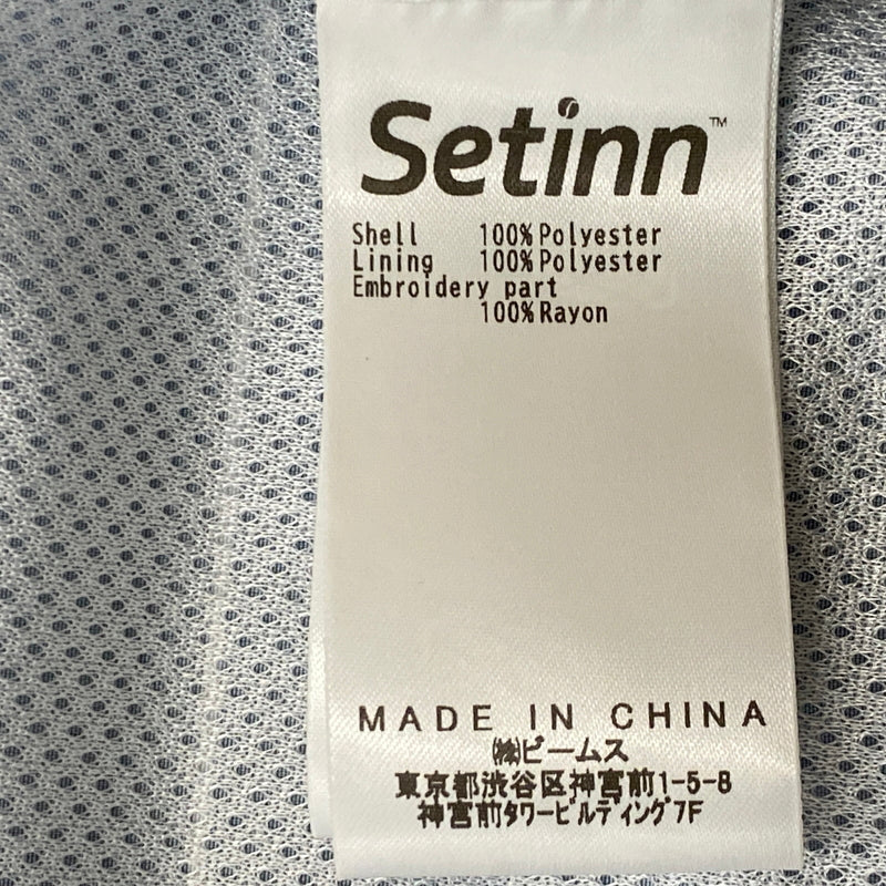 【中古品】【メンズ】 SETEINN スティン GAME JACKET 25S-23 ゲーム ジャケット アウター 140-260819-sa-07-teih サイズ：XL カラー：ネイビー 万代Net店