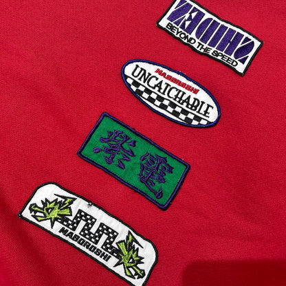 【中古品】【メンズ】 SHIDEN シデン MOTOR CYCLE SWEAT SHIRT PU719 モーターサイクル スウェットシャツ 長袖 トップス トレーナー 140-260828-yo-17-teih サイズ：L カラー：マルチ 万代Net店