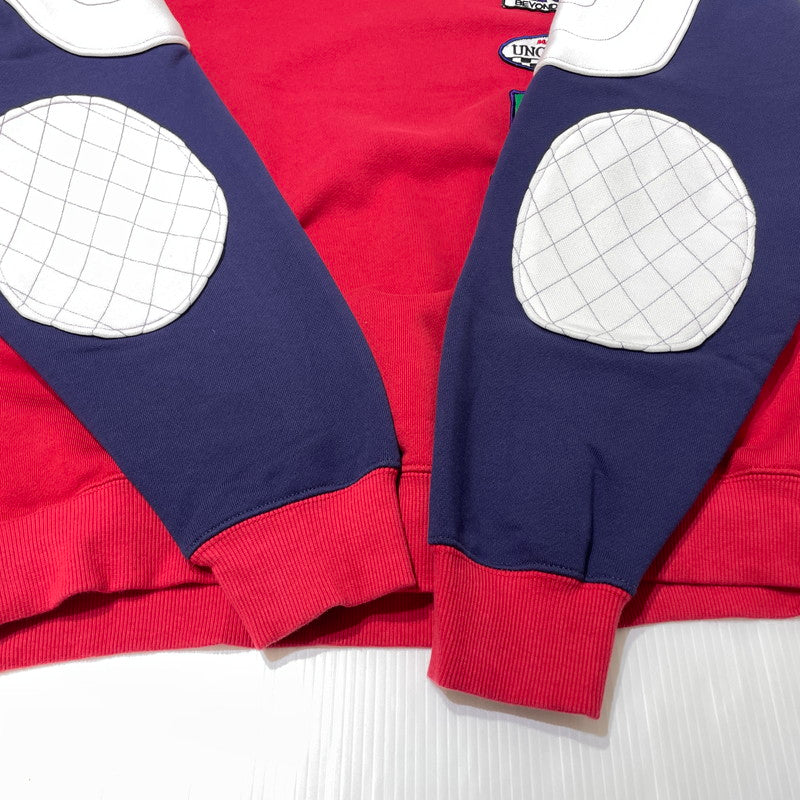 【中古品】【メンズ】 SHIDEN シデン MOTOR CYCLE SWEAT SHIRT PU719 モーターサイクル スウェットシャツ 長袖 トップス トレーナー 140-260828-yo-17-teih サイズ：L カラー：マルチ 万代Net店