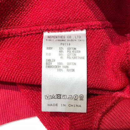 【中古品】【メンズ】 SHIDEN シデン MOTOR CYCLE SWEAT SHIRT PU719 モーターサイクル スウェットシャツ 長袖 トップス トレーナー 140-260828-yo-17-teih サイズ：L カラー：マルチ 万代Net店