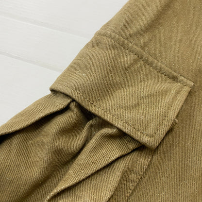 【中古品】【メンズ】 DOUBLET ダブレット SILK TWILL MILITARY PANTS 22SS15PT173 シルク ツイル ミリタリー パンツ ボトムス 151-260819-sa-03-teih サイズ：L カラー：カーキ 万代Net店