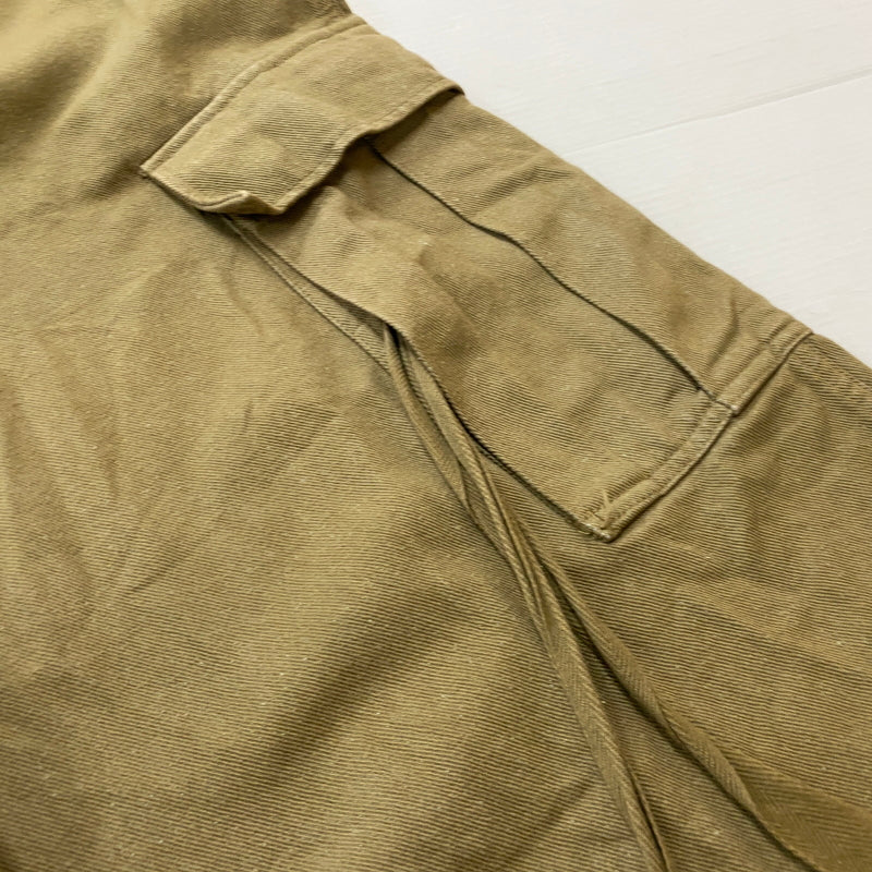 【中古品】【メンズ】 DOUBLET ダブレット SILK TWILL MILITARY PANTS 22SS15PT173 シルク ツイル ミリタリー パンツ ボトムス 151-260819-sa-03-teih サイズ：L カラー：カーキ 万代Net店