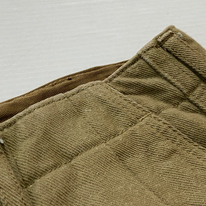 【中古品】【メンズ】 DOUBLET ダブレット SILK TWILL MILITARY PANTS 22SS15PT173 シルク ツイル ミリタリー パンツ ボトムス 151-260819-sa-03-teih サイズ：L カラー：カーキ 万代Net店