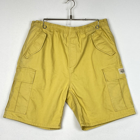 【中古品】【メンズ】 STUSSY ステューシー RIPSTOP CARGO BEACH SHORT PANT 112297 リップストップ カーゴ ビーチ ショート パンツ ボトムス 153-260819-sa-01-teih サイズ：L カラー：イエロー 万代Net店
