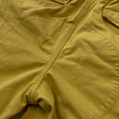【中古品】【メンズ】 STUSSY ステューシー RIPSTOP CARGO BEACH SHORT PANT 112297 リップストップ カーゴ ビーチ ショート パンツ ボトムス 153-260819-sa-01-teih サイズ：L カラー：イエロー 万代Net店