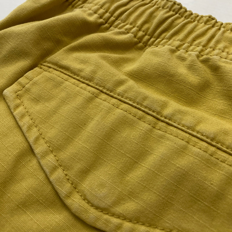 【中古品】【メンズ】 STUSSY ステューシー RIPSTOP CARGO BEACH SHORT PANT 112297 リップストップ カーゴ ビーチ ショート パンツ ボトムス 153-260819-sa-01-teih サイズ：L カラー：イエロー 万代Net店