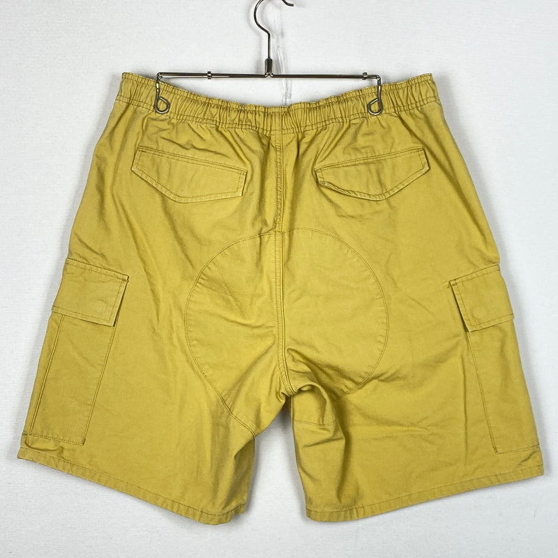 【中古品】【メンズ】 STUSSY ステューシー RIPSTOP CARGO BEACH SHORT PANT 112297 リップストップ カーゴ ビーチ ショート パンツ ボトムス 153-260819-sa-01-teih サイズ：L カラー：イエロー 万代Net店