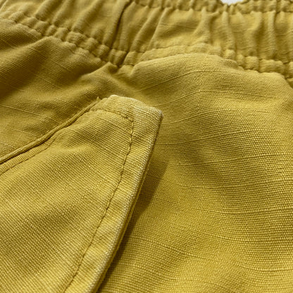 【中古品】【メンズ】 STUSSY ステューシー RIPSTOP CARGO BEACH SHORT PANT 112297 リップストップ カーゴ ビーチ ショート パンツ ボトムス 153-260819-sa-01-teih サイズ：L カラー：イエロー 万代Net店