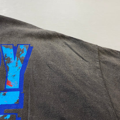 【中古品】【メンズ】 SAINT Mxxxxxx セント マイケル × CACTUS PLANT FLEA MARKET カクタス プラント フリー マーケット S/S TEE ANGRY LV GD SM-YS1-0000-C05 ショートスリーブ Tシャツ アングリー ラブ ゴッド 142-260819-sa-05-teih サイズ：XXL カラー：ブラック 万代Net店
