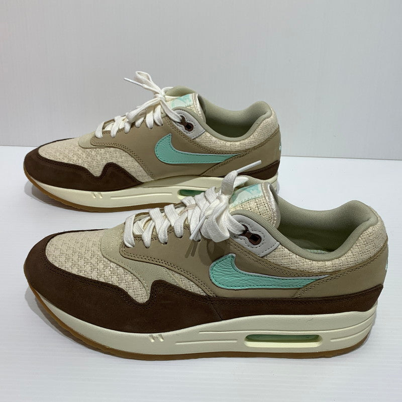 【中古品】【メンズ】 NIKE ナイキ AIR MAX 1 PRM CREPE HEMP FD5088-200 エアマックス1 プレミアム クレープ ヘンプ スニーカー 靴 シューズ 160-260829-ko-03-tei サイズ：27.5cm カラー：ベージュ 万代Net店