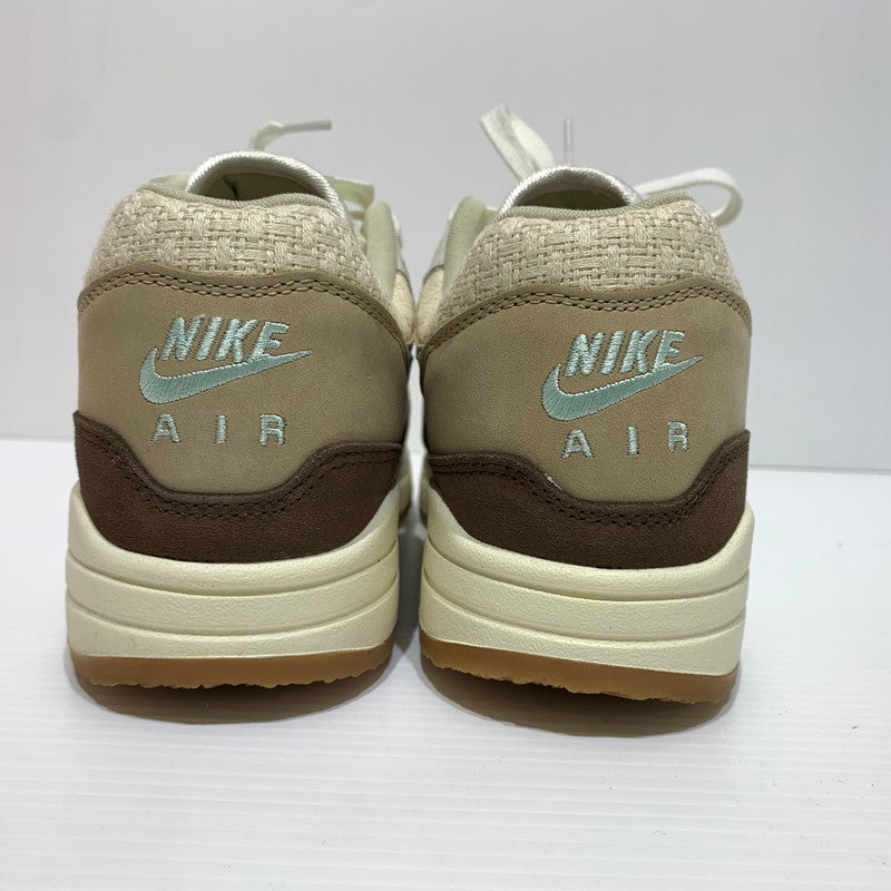【中古品】【メンズ】 NIKE ナイキ AIR MAX 1 PRM CREPE HEMP FD5088-200 エアマックス1 プレミアム クレープ ヘンプ スニーカー 靴 シューズ 160-260829-ko-03-tei サイズ：27.5cm カラー：ベージュ 万代Net店