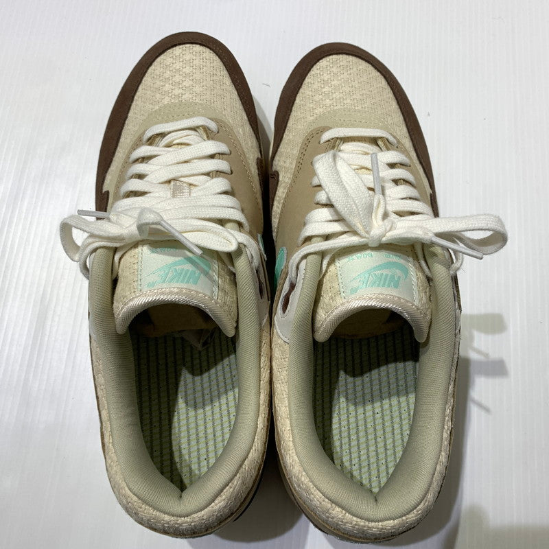 【中古品】【メンズ】 NIKE ナイキ AIR MAX 1 PRM CREPE HEMP FD5088-200 エアマックス1 プレミアム クレープ ヘンプ スニーカー 靴 シューズ 160-260829-ko-03-tei サイズ：27.5cm カラー：ベージュ 万代Net店