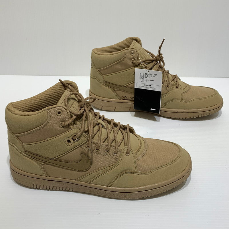 【中古品】【メンズ】 NIKE ナイキ × STUSSY ステューシー 別注 コラボ SKY FORCE 88 MID 454452-200 スカイ フォース ミッド スニーカー 靴 シューズ 160-260829-ko-02-tei サイズ：27.5cm カラー：ブラウン 万代Net店