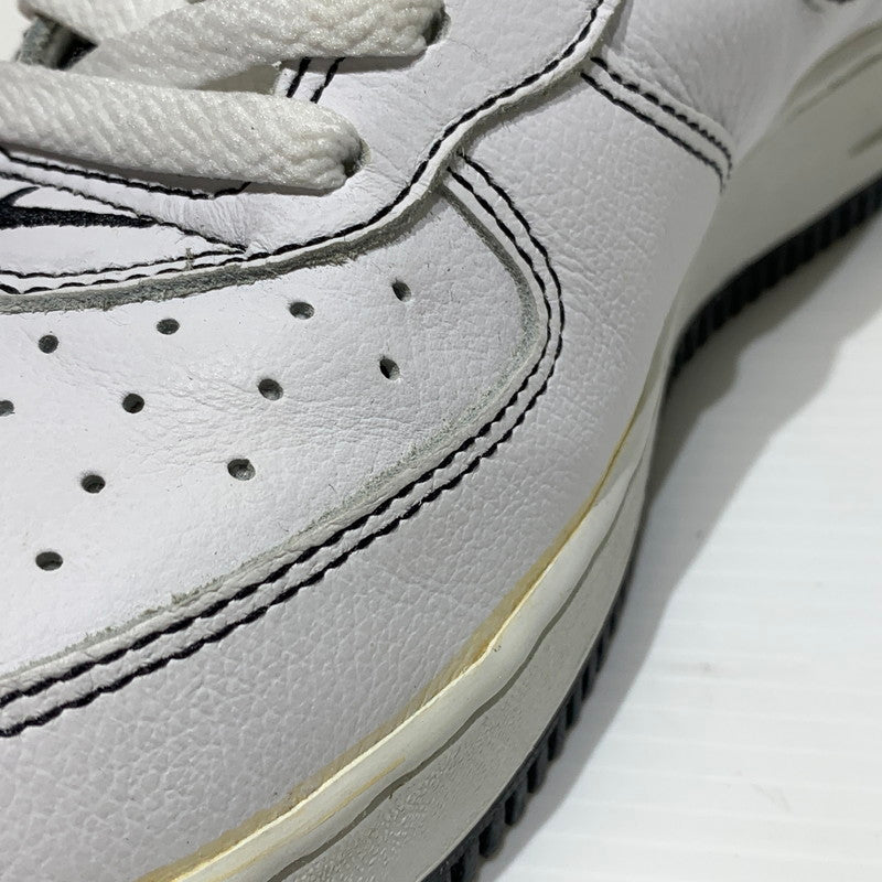 【中古品】【メンズ】 NIKE ナイキ AIR FORCE 1 MID CHICAGO TOWN 304096-112 エア フォースワン ミッド スニーカー 靴 シューズ 160-260829-ko-01-tei サイズ：27cm カラー：ホワイト 万代Net店