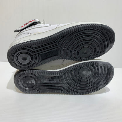 【中古品】【メンズ】 NIKE ナイキ AIR FORCE 1 MID CHICAGO TOWN 304096-112 エア フォースワン ミッド スニーカー 靴 シューズ 160-260829-ko-01-tei サイズ：27cm カラー：ホワイト 万代Net店
