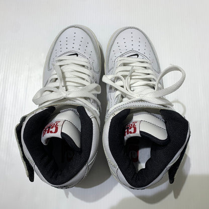 【中古品】【メンズ】 NIKE ナイキ AIR FORCE 1 MID CHICAGO TOWN 304096-112 エア フォースワン ミッド スニーカー 靴 シューズ 160-260829-ko-01-tei サイズ：27cm カラー：ホワイト 万代Net店