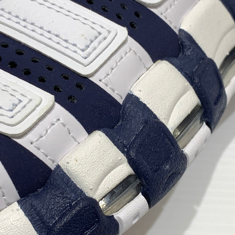 【中古品】【メンズ】 NIKE ナイキ AIR MORE UPTEMPO SLIDE OLYMPIC 2024 FQ8699-400 エアモアアップテンポ スライド サンダル 靴 スニーカー シューズ 160-260829-ko-09-tei サイズ：27cm カラー：ネイビー 万代Net店