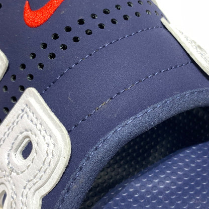 【中古品】【メンズ】 NIKE ナイキ AIR MORE UPTEMPO SLIDE OLYMPIC 2024 FQ8699-400 エアモアアップテンポ スライド サンダル 靴 スニーカー シューズ 160-260829-ko-09-tei サイズ：27cm カラー：ネイビー 万代Net店