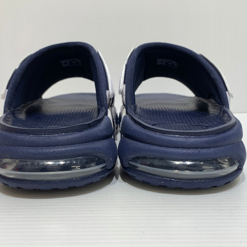 【中古品】【メンズ】 NIKE ナイキ AIR MORE UPTEMPO SLIDE OLYMPIC 2024 FQ8699-400 エアモアアップテンポ スライド サンダル 靴 スニーカー シューズ 160-260829-ko-09-tei サイズ：27cm カラー：ネイビー 万代Net店