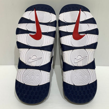 【中古品】【メンズ】 NIKE ナイキ AIR MORE UPTEMPO SLIDE OLYMPIC 2024 FQ8699-400 エアモアアップテンポ スライド サンダル 靴 スニーカー シューズ 160-260829-ko-09-tei サイズ：27cm カラー：ネイビー 万代Net店