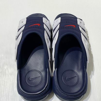 【中古品】【メンズ】 NIKE ナイキ AIR MORE UPTEMPO SLIDE OLYMPIC 2024 FQ8699-400 エアモアアップテンポ スライド サンダル 靴 スニーカー シューズ 160-260829-ko-09-tei サイズ：27cm カラー：ネイビー 万代Net店