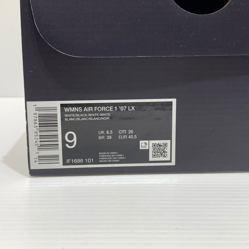 【現状渡し品】【メンズ】 NIKE ナイキ AIRFORCE 1 LOW 07 LX METAL SWOOSH IF1686-101 ウィメンズ エアフォース1 ロー スニーカー 靴 シューズ 160-260829-ko-05-tei サイズ：26cm カラー：ホワイト 万代Net店
