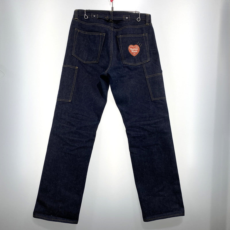 【中古品】【メンズ】 HUMAN MADE ヒューマンメイド DENIM WORK PANTS HM31PT01 デニム ワークパンツ ボトムス 153-260831-yo-17-tei サイズ：30 カラー：インディゴ 万代Net店