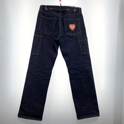 【中古品】【メンズ】 HUMAN MADE ヒューマンメイド DENIM WORK PANTS HM31PT01 デニム ワークパンツ ボトムス 153-260831-yo-17-tei サイズ：30 カラー：インディゴ 万代Net店