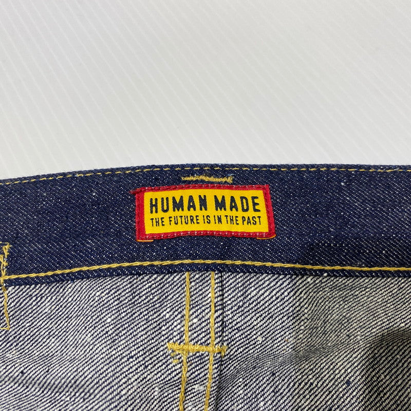 【中古品】【メンズ】 HUMAN MADE ヒューマンメイド DENIM WORK PANTS HM31PT01 デニム ワークパンツ ボトムス 153-260831-yo-17-tei サイズ：30 カラー：インディゴ 万代Net店