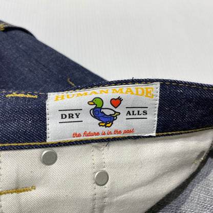 【中古品】【メンズ】 HUMAN MADE ヒューマンメイド DENIM WORK PANTS HM31PT01 デニム ワークパンツ ボトムス 153-260831-yo-17-tei サイズ：30 カラー：インディゴ 万代Net店