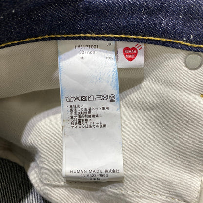 【中古品】【メンズ】 HUMAN MADE ヒューマンメイド DENIM WORK PANTS HM31PT01 デニム ワークパンツ ボトムス 153-260831-yo-17-tei サイズ：30 カラー：インディゴ 万代Net店
