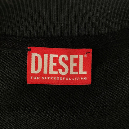 【中古品】【メンズ】 DIESEL ディーゼル S-GINNI-ZIP-OD A21873 0BKBW ジップアップ スウェット トップス トラックジャケット フルジップ 141-260820-ko-10-teih サイズ：L カラー：ブラック 万代Net店
