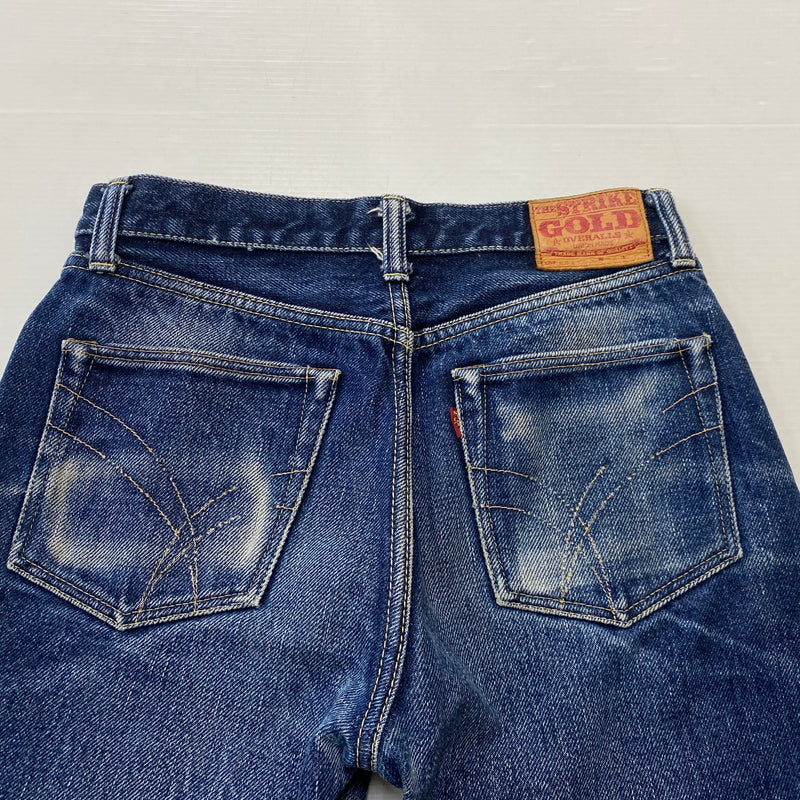 【中古品】【メンズ】 THE STRIKE GOLD ザ ストライク ゴールド DENIM PANT SG1103 デニム パンツ ボトムス ジーンズ 156-260821-sa -10-tei サイズ：W32 カラー：インディゴ 万代Net店