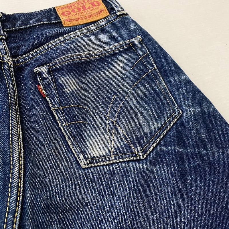 【中古品】【メンズ】 THE STRIKE GOLD ザ ストライク ゴールド DENIM PANT SG1103 デニム パンツ ボトムス ジーンズ 156-260821-sa -10-tei サイズ：W32 カラー：インディゴ 万代Net店